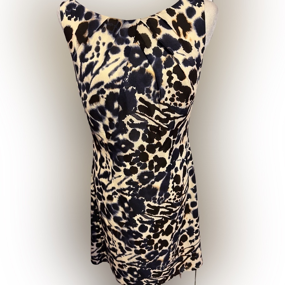 Ann Taylor Silk Blend Sheath Dress Lined 8